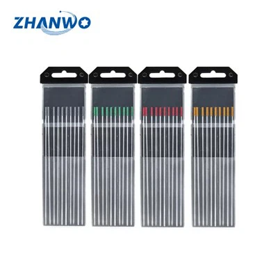 Rôzne typy volfrámových elektród